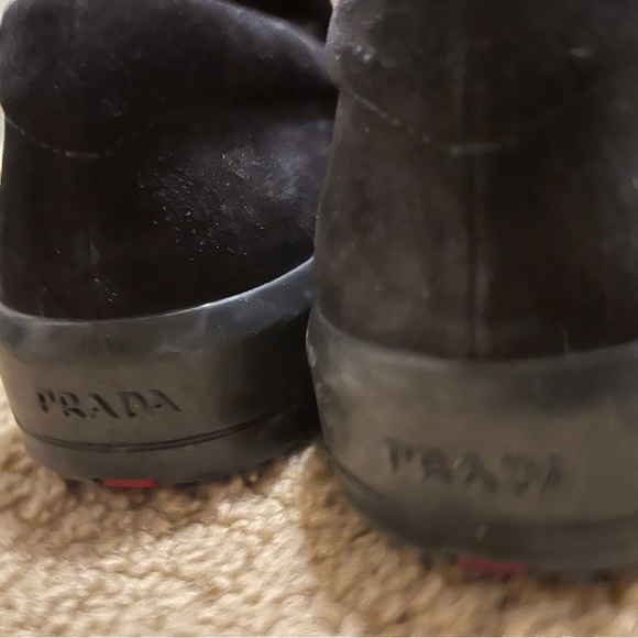 Prada suede loafers with slight platform - Picture 6 of 6